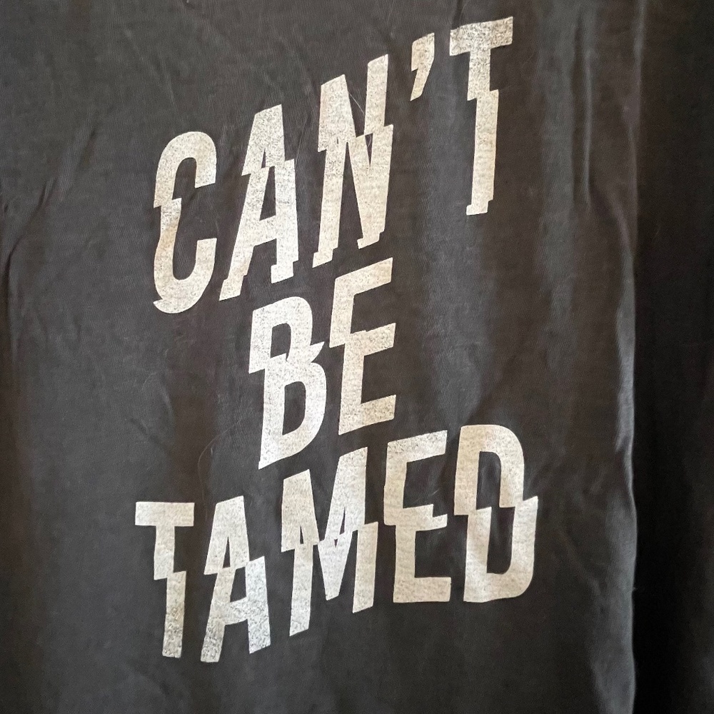 Distressed Oversized Screen Print